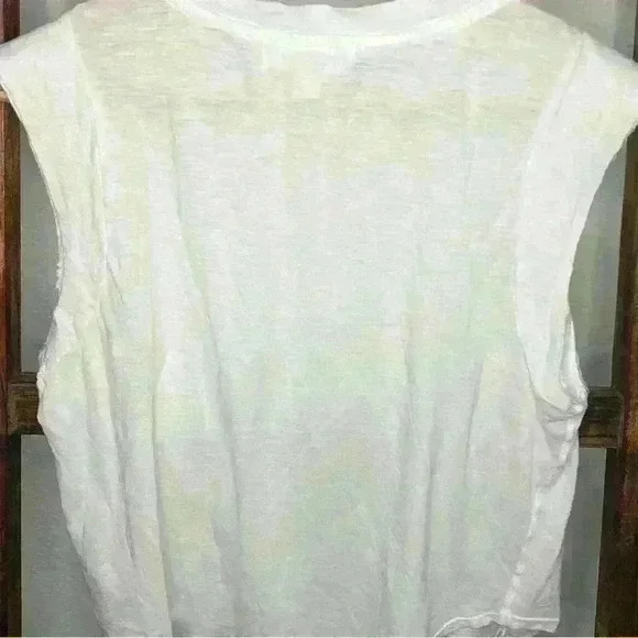 CLOTH & STONE White Sleeveless Top Size XS - Picture 3 of 4